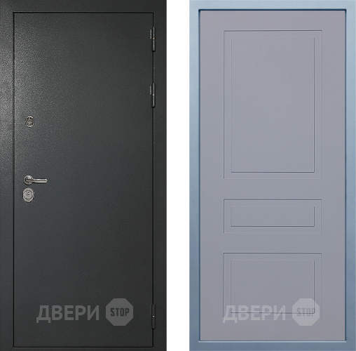 Входная металлическая Дверь Дива МД-40 Титан Н-13 Силк Маус в Зеленоград