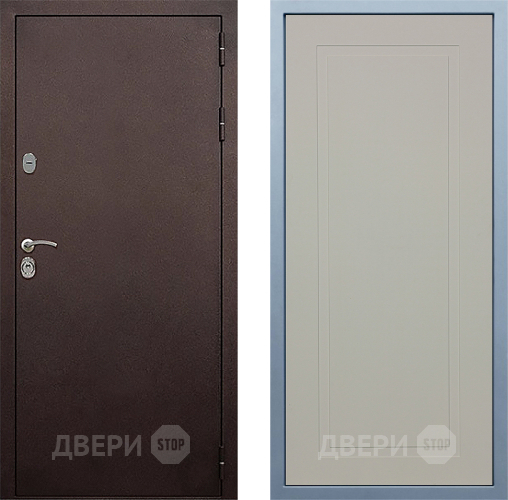 Входная металлическая Дверь Дива МД-40 Медь Н-10 Шампань в Зеленоград