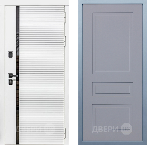Дверь Дива МХ-45 Белая STR Н-13 Силк Маус в Зеленоград