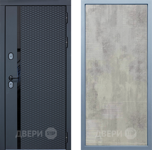 Дверь Дива МХ-47 STR Д-4 Бетон темный в Зеленоград