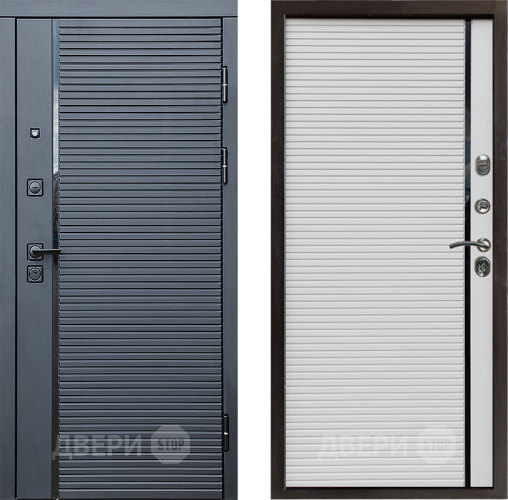 Входная металлическая Дверь Престиж Черная Линия Porte Белый в Зеленоград