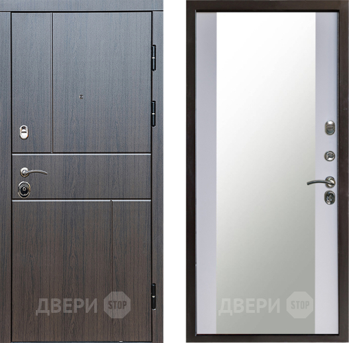 Дверь Престиж Горизонт Венге Зеркало Белый софт в Зеленоград