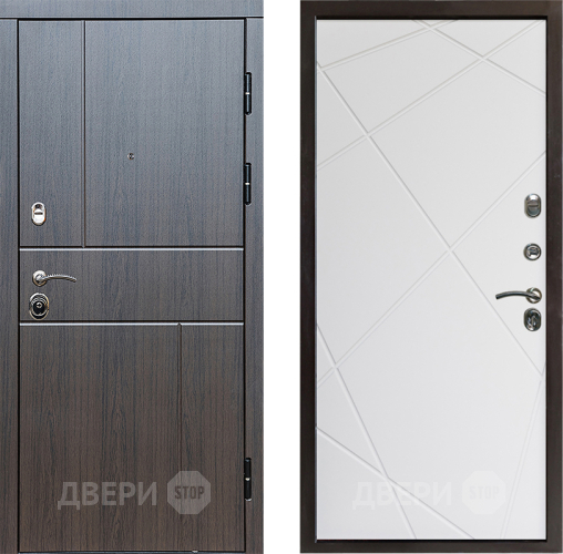 Дверь Престиж Горизонт Венге Лучи Бетон белый в Зеленоград