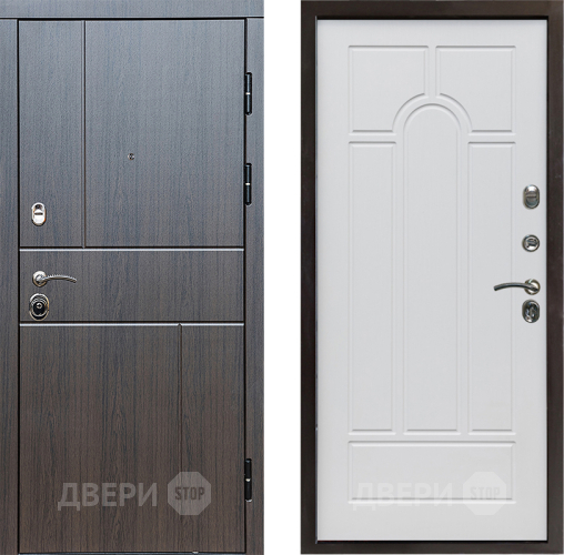Дверь Престиж Горизонт Венге Арка Белое дерево в Зеленоград