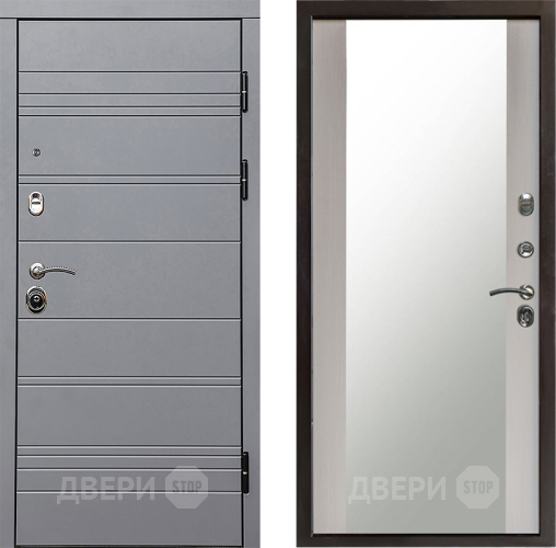 Дверь Престиж Линия Грэй Зеркало Лиственница белая в Зеленоград