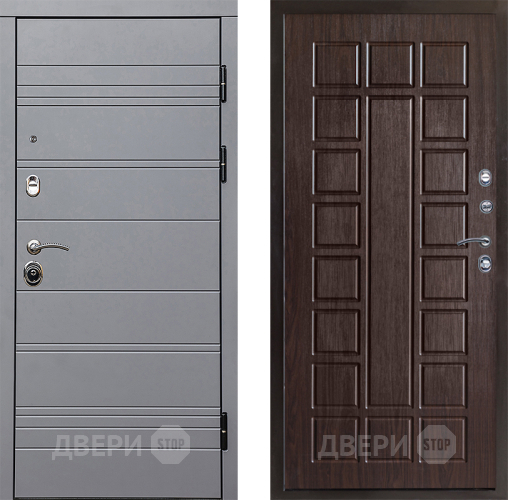 Входная металлическая Дверь Престиж Линия Грэй Престиж Венге в Зеленоград