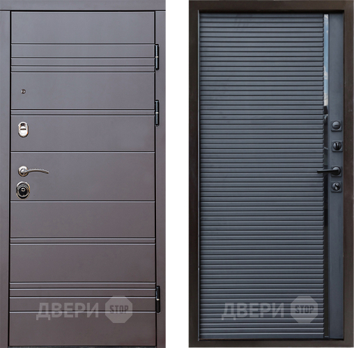 Дверь Престиж Линия Браун Porte Черный кварц в Зеленоград