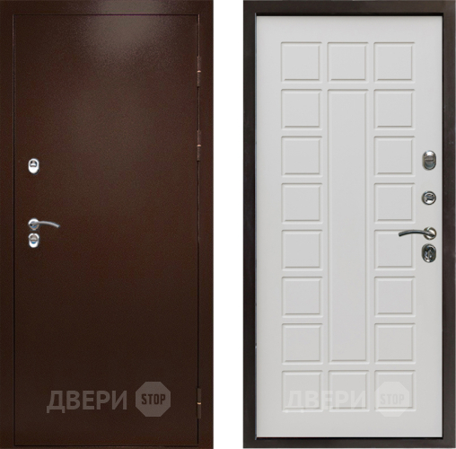 Входная металлическая Дверь Престиж TERMO с терморазрывом Снегирь Медь Престиж Бежевый мат в Зеленоград