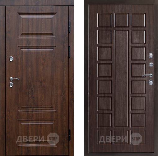 Входная металлическая Дверь Престиж TERMO с терморазрывом Премиум Орех Престиж Венге в Зеленоград
