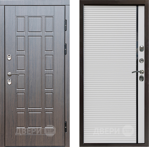 Входная металлическая Дверь Престиж TERMO с терморазрывом Престиж Porte Белый в Зеленоград