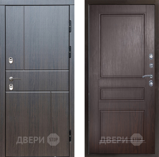Входная металлическая Дверь Престиж TERMO с терморазрывом Горизонт Венге Классика Венге в Зеленоград