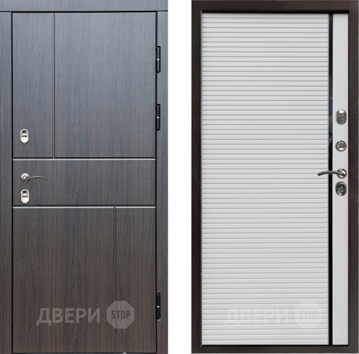 Дверь Престиж TERMO с терморазрывом Горизонт Венге Porte Белый в Зеленоград