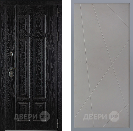 Дверь Заводские двери Мюнхен Флитта Грей софт в Зеленоград