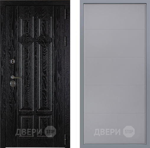 Дверь Заводские двери Мюнхен Тривия Грей софт в Зеленоград