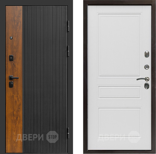 Входная металлическая Дверь Престиж Prestizh Классика Лиственница белая в Зеленоград