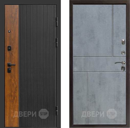 Дверь Престиж Prestizh Горизонт Бетон темный в Зеленоград