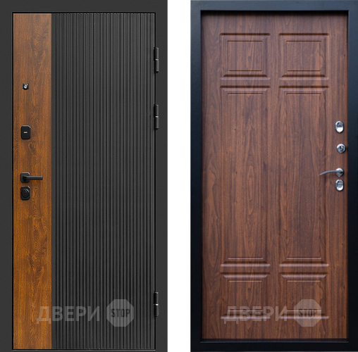 Входная металлическая Дверь Престиж Prestizh Премиум Орех темный в Зеленоград