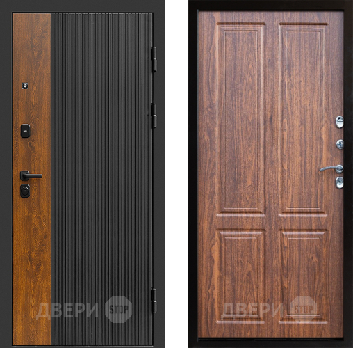 Входная металлическая Дверь Престиж Prestizh Премиум Орех светлый в Зеленоград
