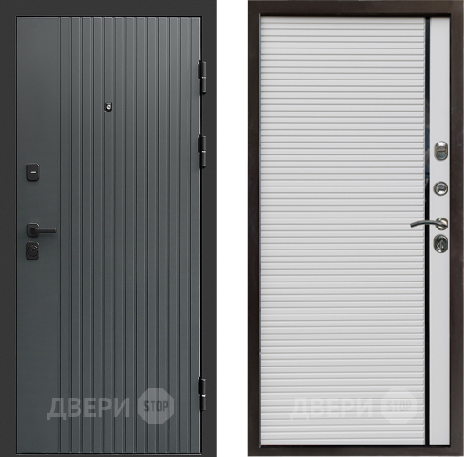 Входная металлическая Дверь Престиж Tvist Grey Porte Белый в Зеленоград