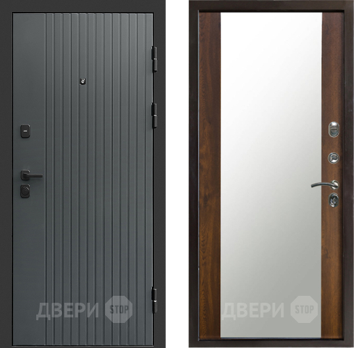 Дверь Престиж Tvist Grey Зеркало Дуб в Зеленоград
