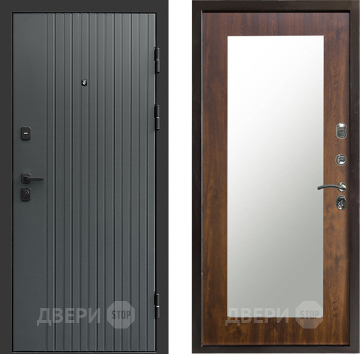 Дверь Престиж Tvist Grey Зеркло Пастораль Дуб в Зеленоград