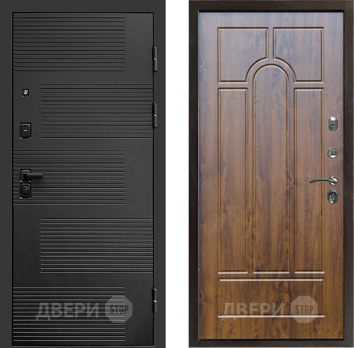 Входная металлическая Дверь Престиж Favorit Арка Дуб в Зеленоград
