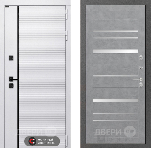 Дверь Лабиринт (LABIRINT) Royal 20 Бетон светлый в Зеленоград