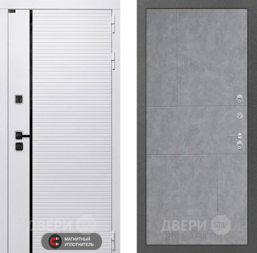 Дверь Лабиринт (LABIRINT) Royal 21 Бетон светлый в Зеленоград