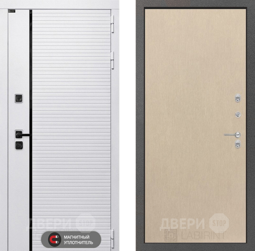 Входная металлическая Дверь Лабиринт (LABIRINT) Royal 05 Венге светлый в Зеленоград