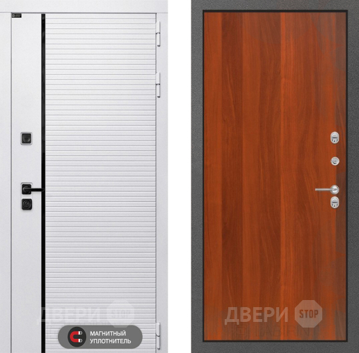 Входная металлическая Дверь Лабиринт (LABIRINT) Royal 05 Итальянский орех в Зеленоград