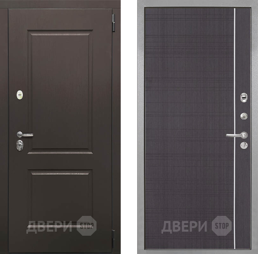 Входная металлическая Дверь Интекрон (INTECRON) Кампо В-07 с молдингом Венге в Зеленоград