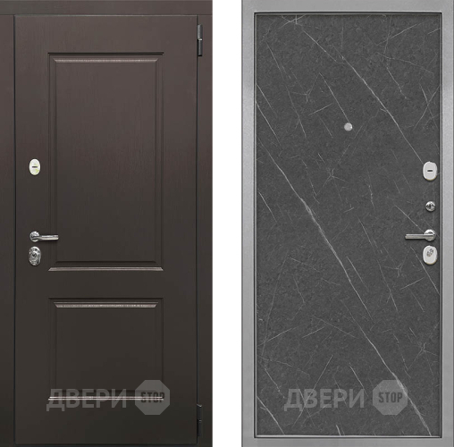 Дверь Интекрон (INTECRON) Кампо Гладкая Гранит лава оникс в Зеленоград