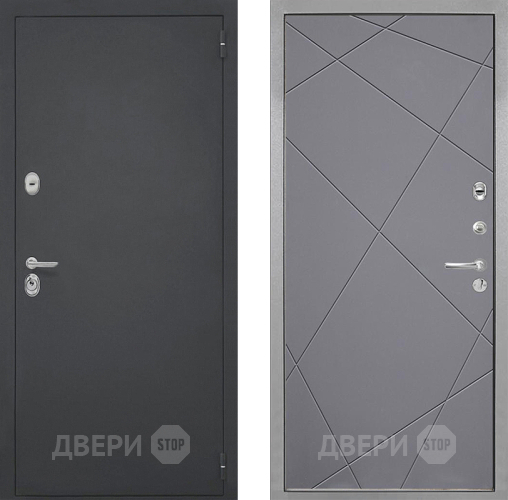 Дверь Интекрон (INTECRON) Гектор Лучи-М Графит софт в Зеленоград