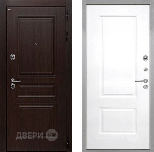 Дверь Интекрон (INTECRON) Брайтон Тиковое Дерево Альба Роял Вуд белый в Зеленоград