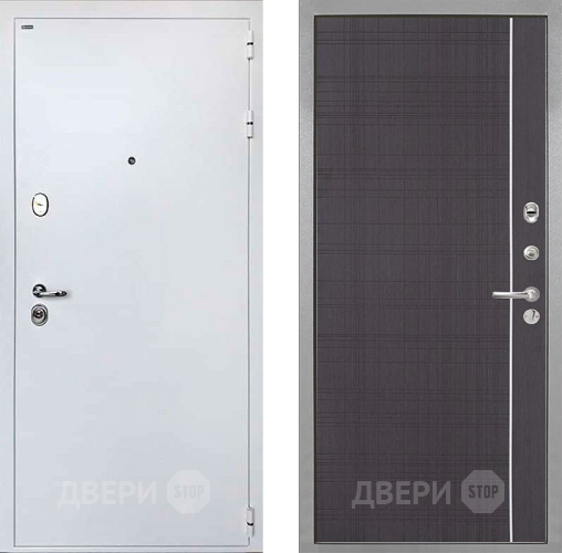 Входная металлическая Дверь Интекрон (INTECRON) Колизей White В-07 с молдингом Венге в Зеленоград