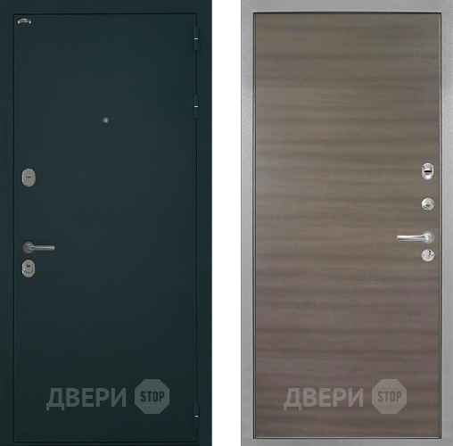 Входная металлическая Дверь Интекрон (INTECRON) Греция Гладкая Дуб тоскано поперечный в Зеленоград