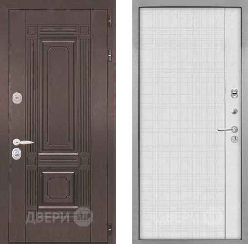 Дверь Интекрон (INTECRON) Италия В-07 с молдингом Лофт белый в Зеленоград