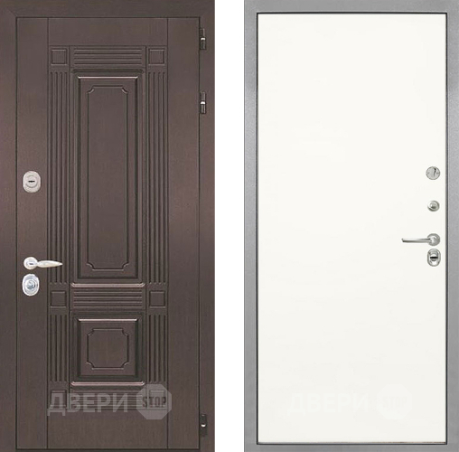 Входная металлическая Дверь Интекрон (INTECRON) Италия Гладкая Слоновая кость в Зеленоград