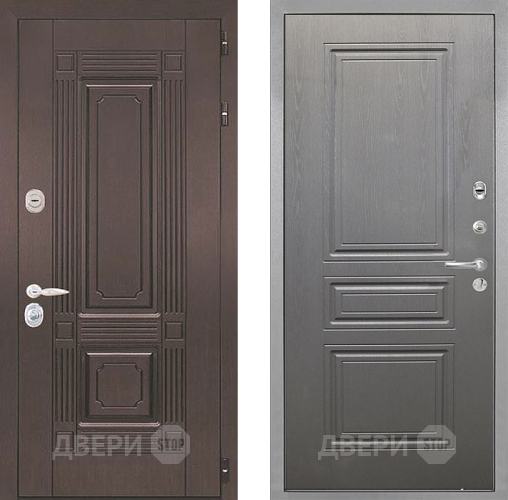 Дверь Интекрон (INTECRON) Италия ФЛ-243 Графит вуд дуб в Зеленоград