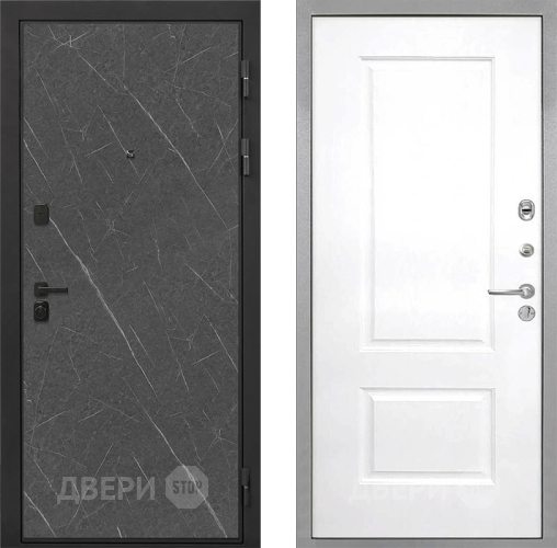 Входная металлическая Дверь Интекрон (INTECRON) Профит Black Гранит Лава Оникс Альба Роял Вуд белый в Зеленоград