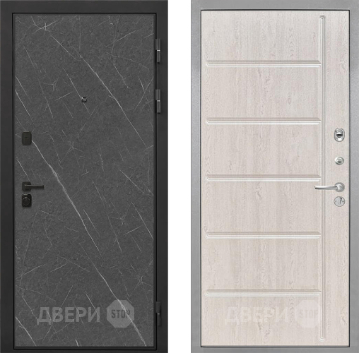 Дверь Интекрон (INTECRON) Профит Black Гранит Лава Оникс ФЛ-102 Сосна белая в Зеленоград