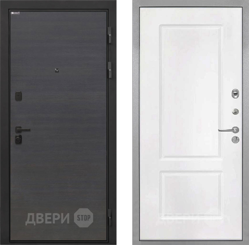 Дверь Интекрон (INTECRON) Профит Black Эковенге КВ-2 Белый матовый в Зеленоград