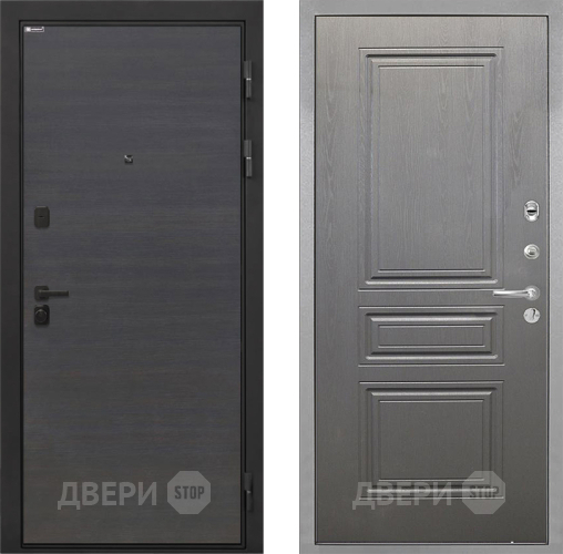 Дверь Интекрон (INTECRON) Профит Black Эковенге ФЛ-243 Графит вуд дуб в Зеленоград