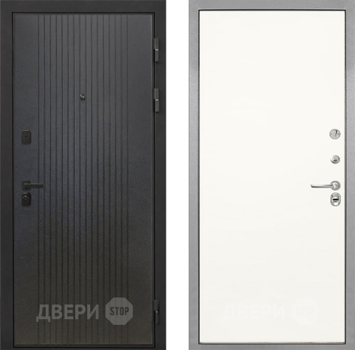 Дверь Интекрон (INTECRON) Профит Black ФЛ-295 Гладкая Слоновая кость в Зеленоград