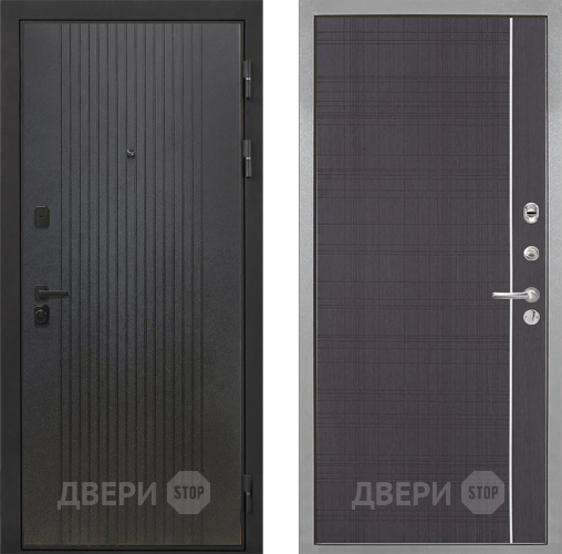 Входная металлическая Дверь Интекрон (INTECRON) Профит Black ФЛ-295 В-07 с молдингом Венге в Зеленоград
