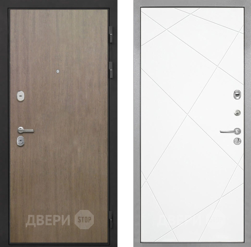 Дверь Интекрон (INTECRON) Гектор Венге Коричневый Лучи-М Софт милк в Зеленоград