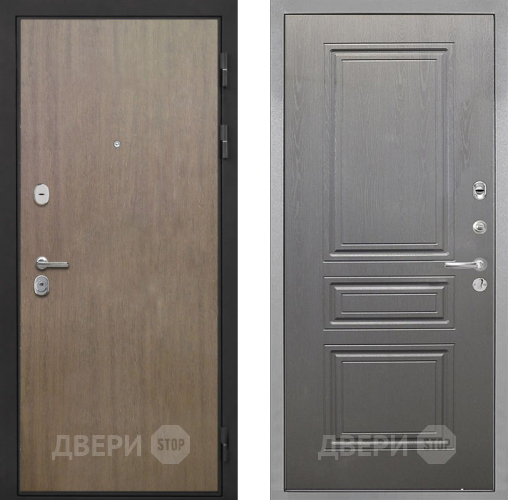 Дверь Интекрон (INTECRON) Гектор Венге Коричневый ФЛ-243 Графит вуд дуб в Зеленоград