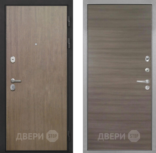 Входная металлическая Дверь Интекрон (INTECRON) Гектор Венге Коричневый Гладкая Дуб тоскано поперечный в Зеленоград