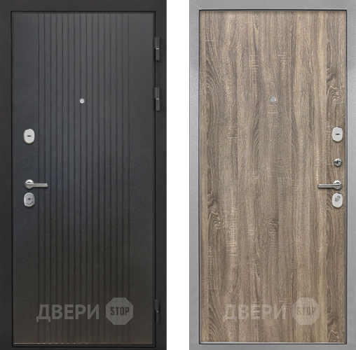 Входная металлическая Дверь Интекрон (INTECRON) Гектор ФЛ-295 Гладкая Дуб турин в Зеленоград