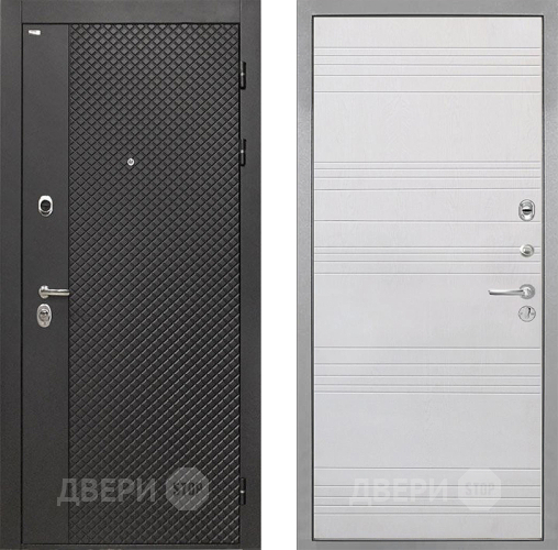 Дверь Интекрон (INTECRON) Олимпия Black 4К ФЛ-316 Белый ясень в Зеленоград
